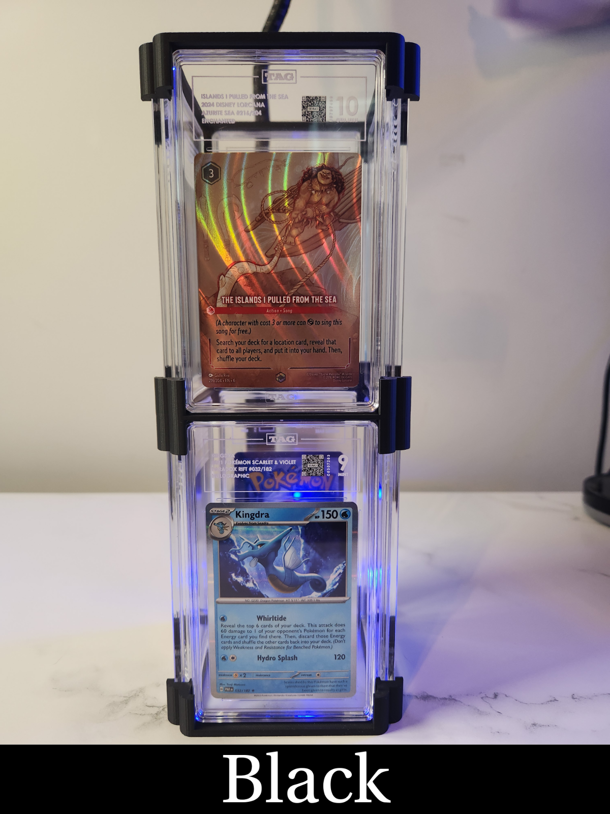 Graded Card Stand - Compatible with TAG - Turnable 360 Card Display - SlabTower