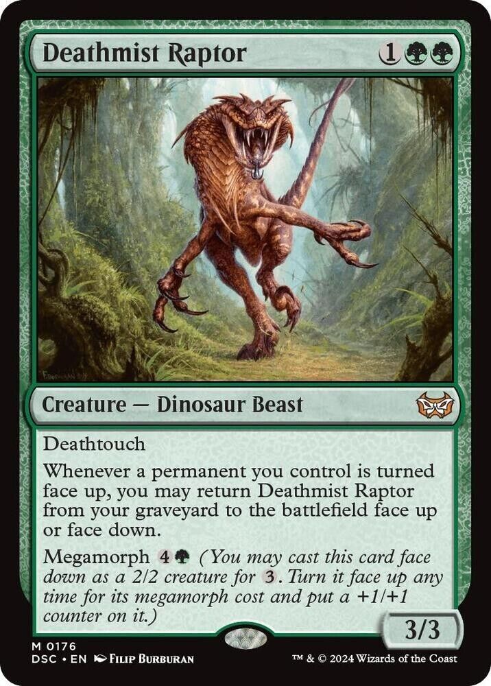 Deathmist Raptor (Non-Foil) MTG