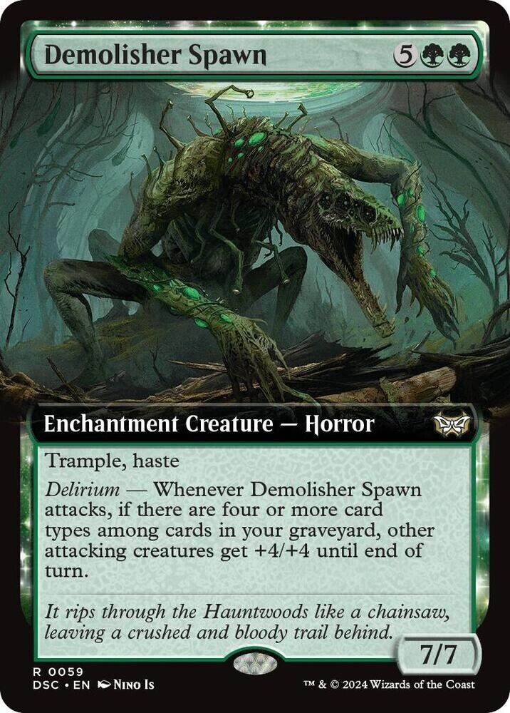 Demolisher Spawn (Extended Art) (Non-Foil) MTG