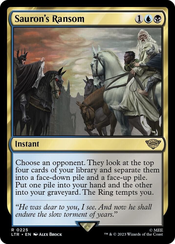 Sauron's Ransom (Non-Foil) MTG