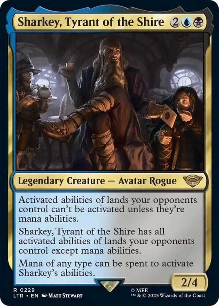 Sharkey, Tyrant of the Shire (Non-Foil) MTG