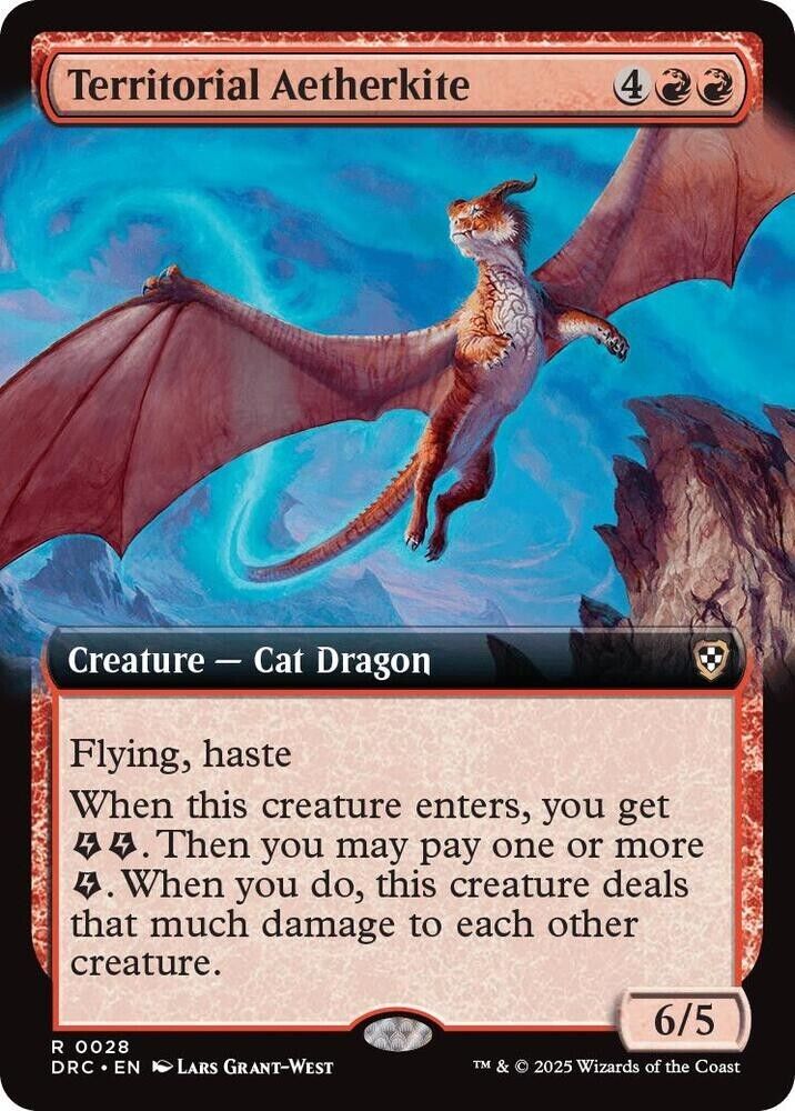 Territorial Aetherkite (Extended Art) (Non-Foil) Aetherdrift MTG