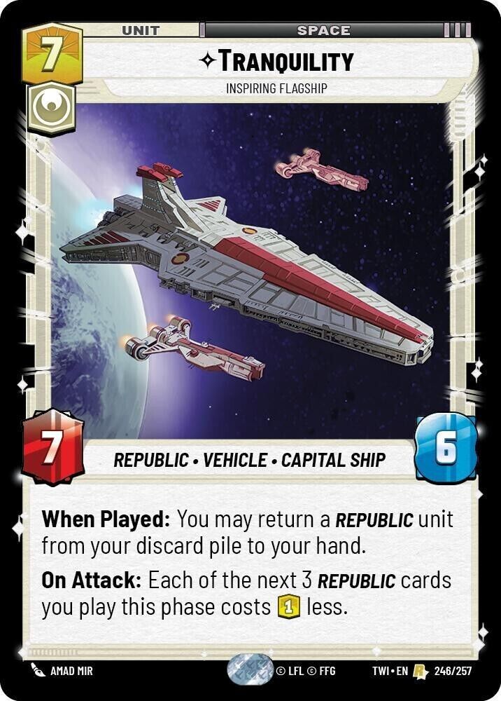 Tranquility - Inspiring Flagship (Non-Foil) SWU