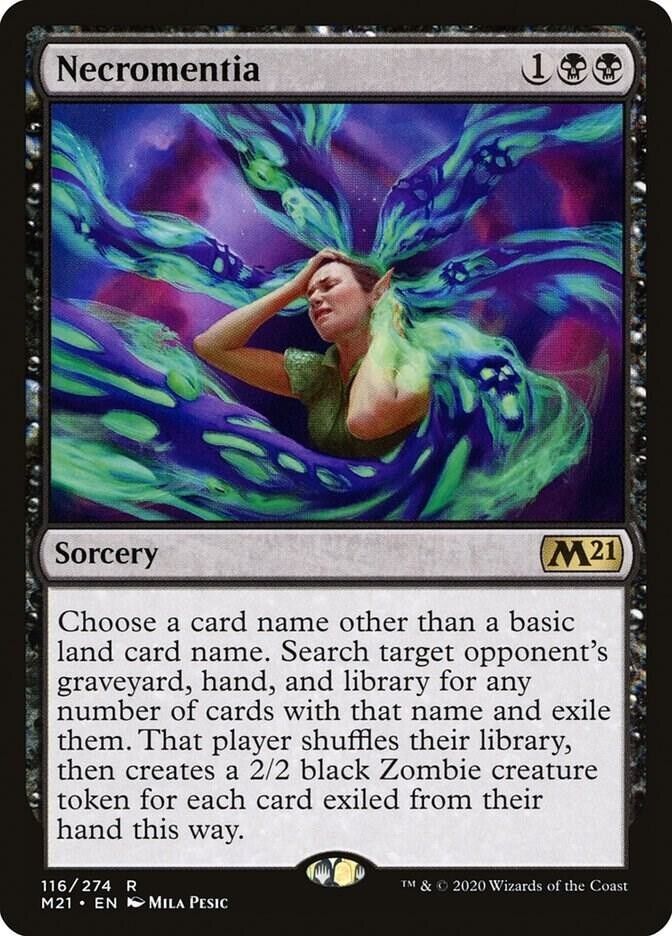 Necromentia (Non-Foil) MTG