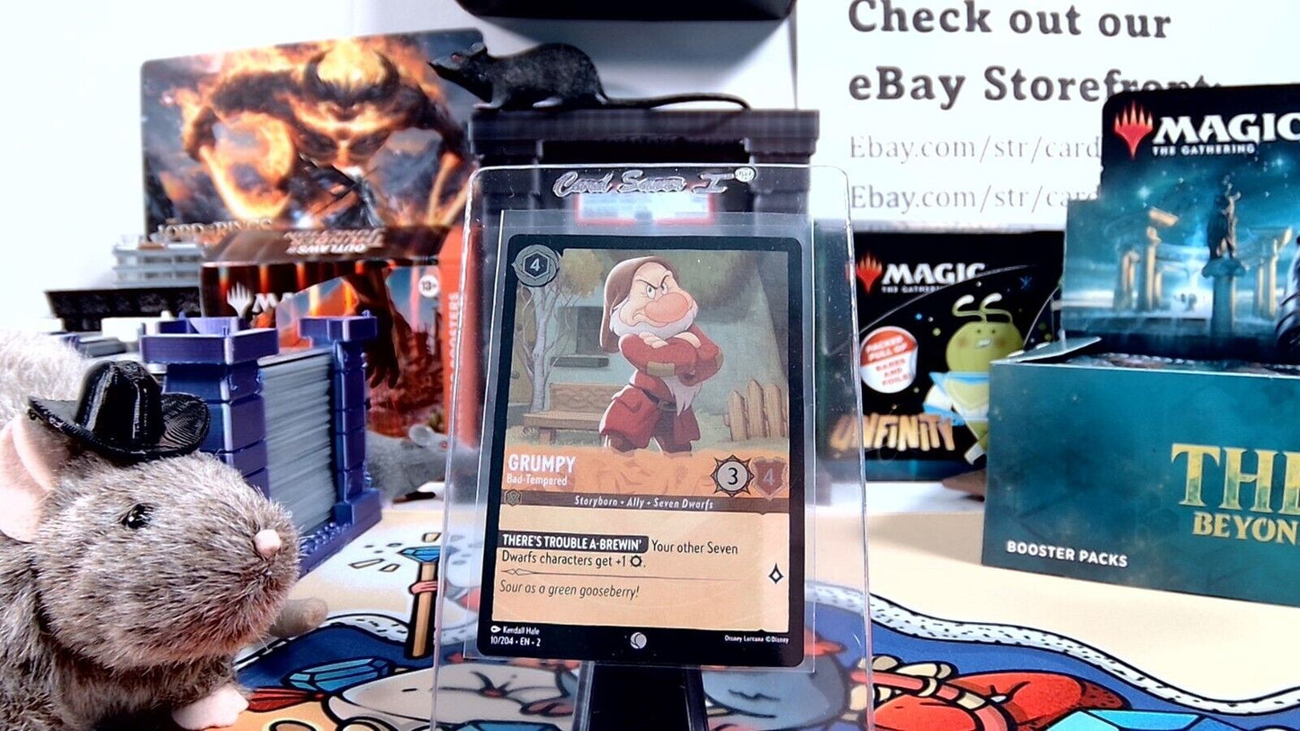 Grumpy Bad-Tempered Cold Foil Disney Lorcana 10/204