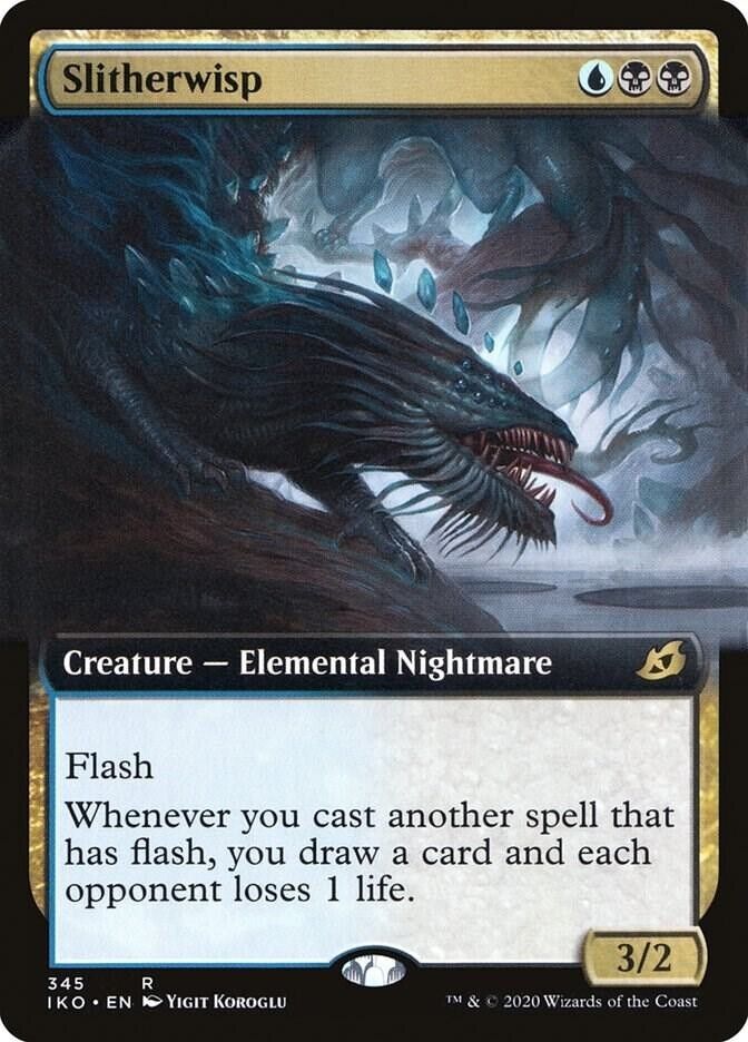 Slitherwisp (Extended Art) (Non-Foil) MTG