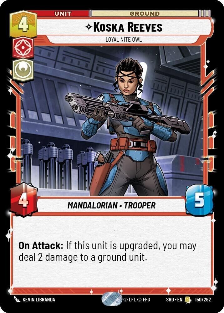 Koska Reeves - Loyal Nite Owl (Non-Foil) SWU
