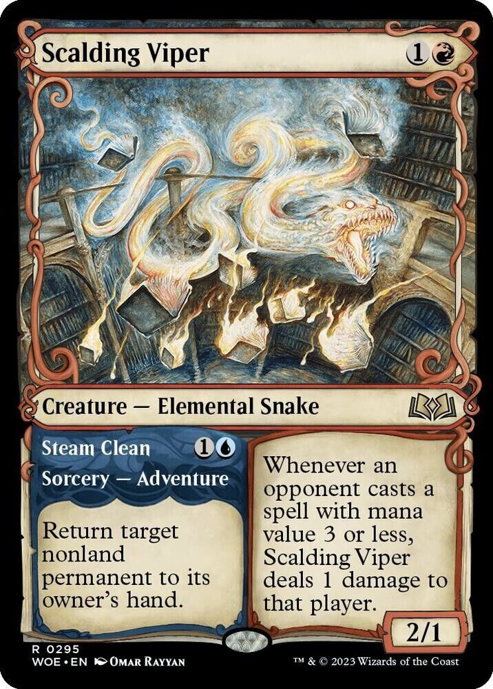 Scalding Viper (Showcase) (Non-Foil) MTG