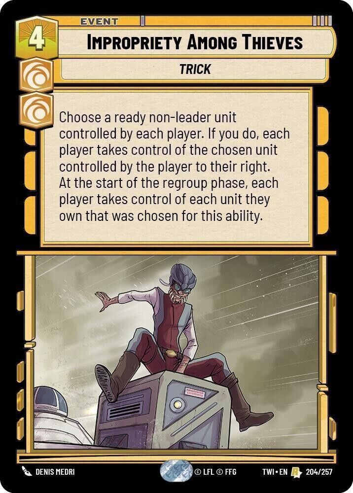 Impropriety Among Thieves (Non-Foil) SWU
