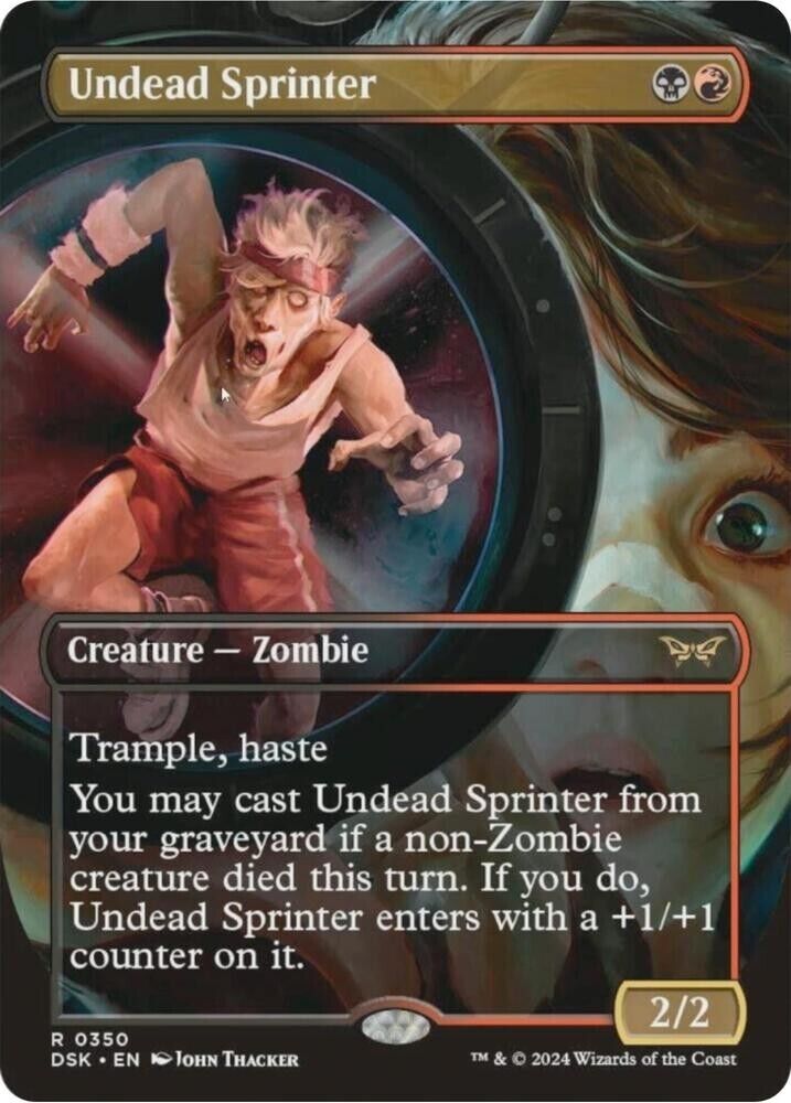 Undead Sprinter (Borderless) (Foil) MTG