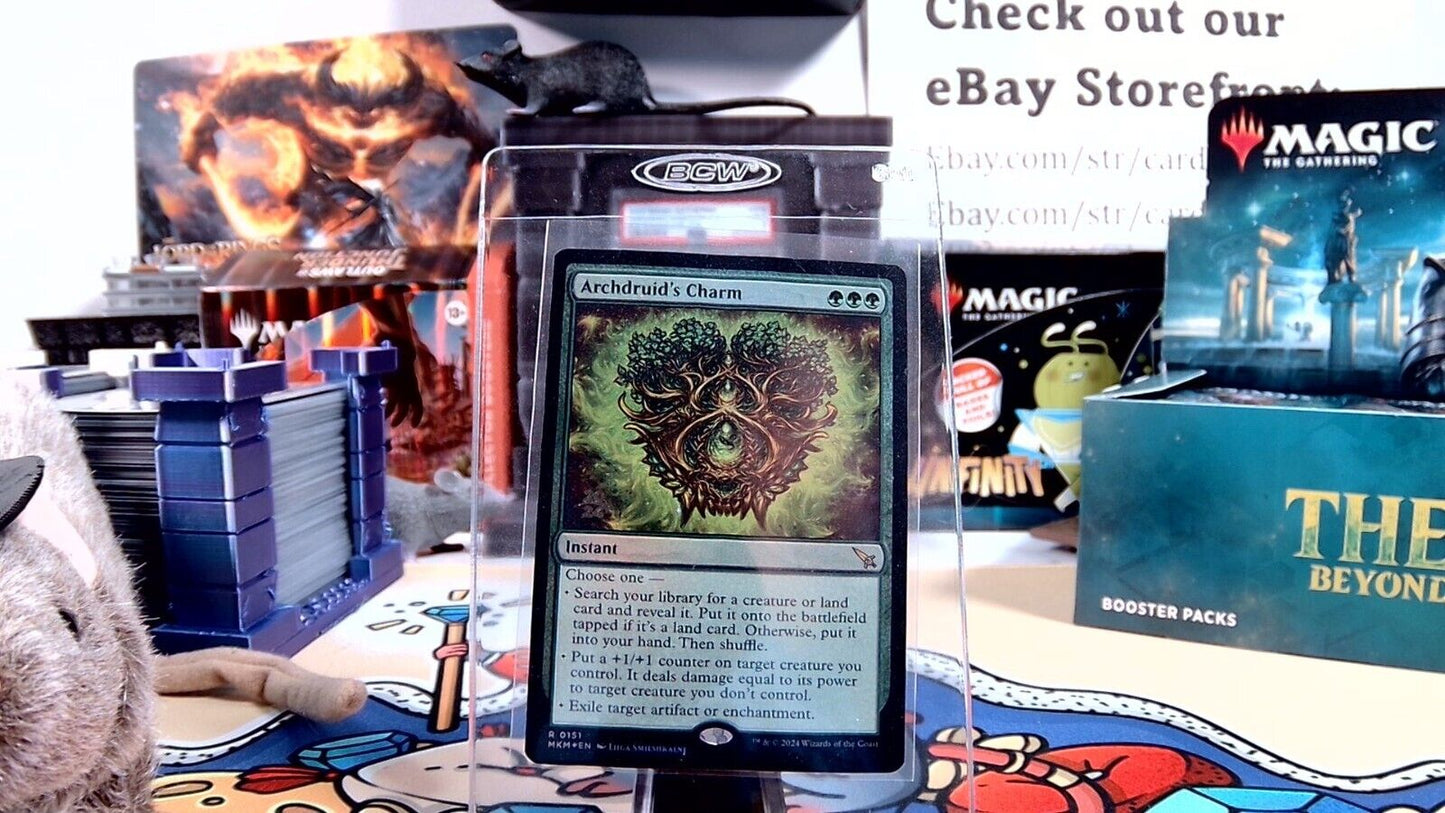 Archdruid's Charm - Prerelease Card (Foil) MTG
