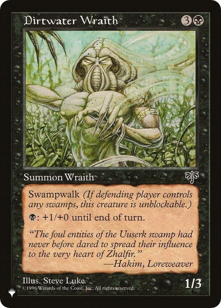 Dirtwater Wraith (Non-Foil) MTG