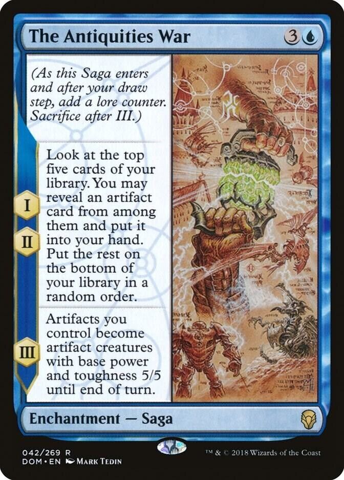 The Antiquities War (Non-Foil) MTG