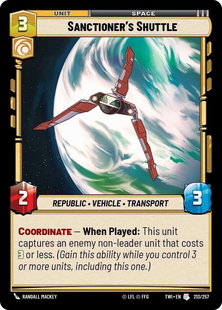 Sanctioner's Shuttle (Non-Foil) SWU