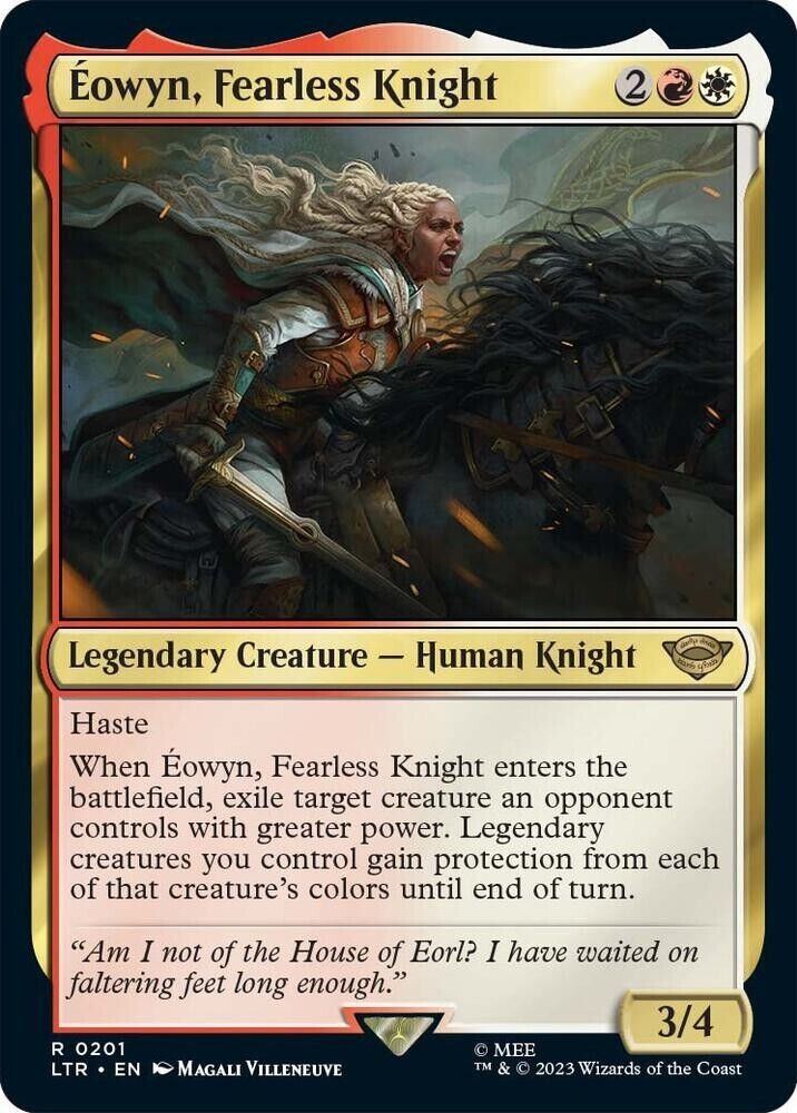 Eowyn, Fearless Knight (Foil) MTG