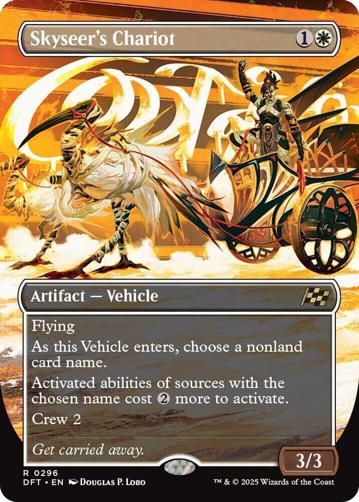 Skyseer's Chariot (Borderless) (Foil) Aetherdrift MTG