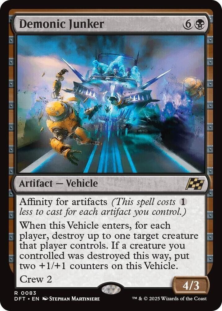 Demonic Junker (Foil) Aetherdrift MTG
