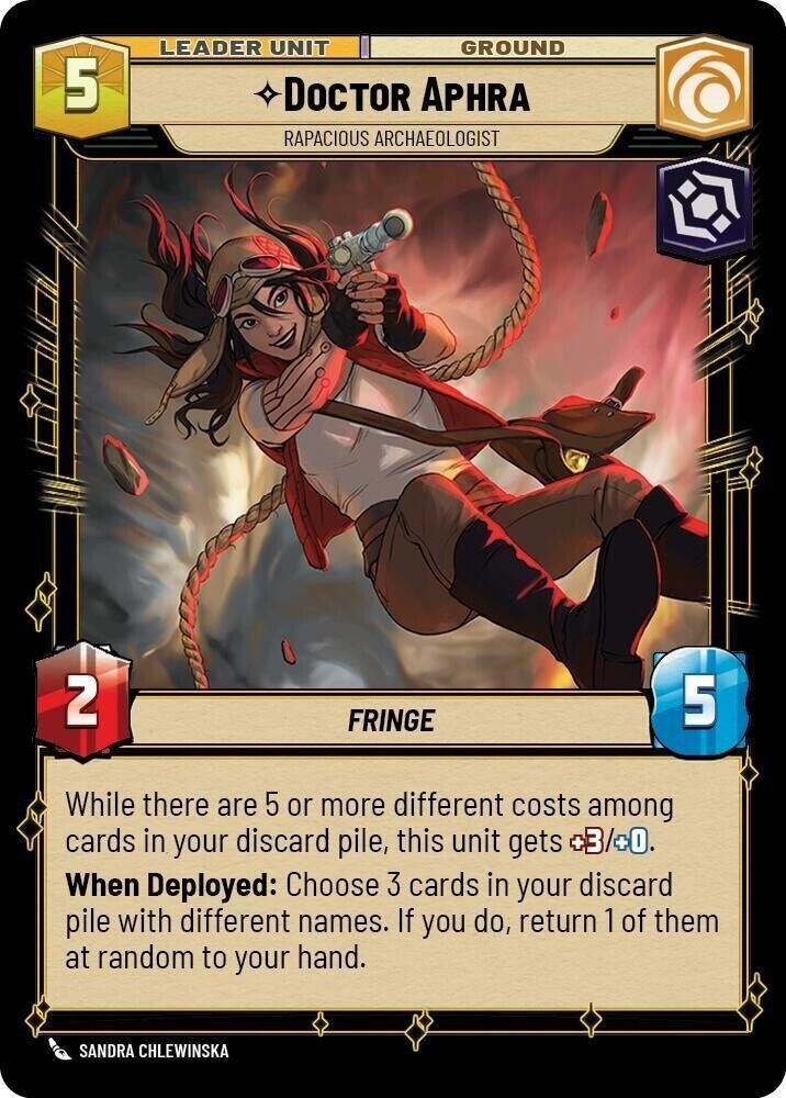 Doctor Aphra - Rapacious Archaeologist (Non-Foil) SWU