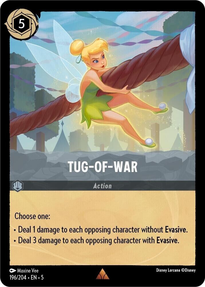 Tug-of-War Non-Foil Disney Lorcana