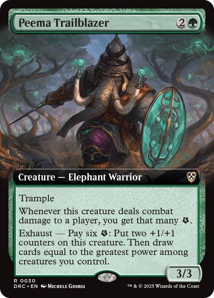 Peema Trailblazer (Extended Art) (Non-Foil) Aetherdrift MTG