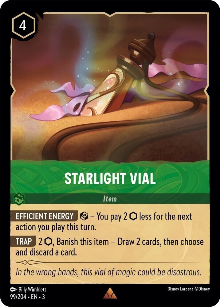 Starlight Vial Non-Foil Disney Lorcana 99/204