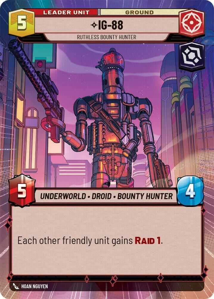 IG-88 - Ruthless Bounty Hunter (Hyperspace) (Non-Foil) SWU
