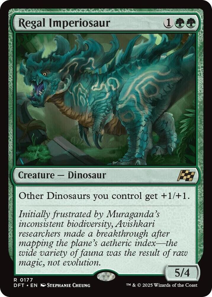 Regal Imperiosaur (Foil) Aetherdrift MTG