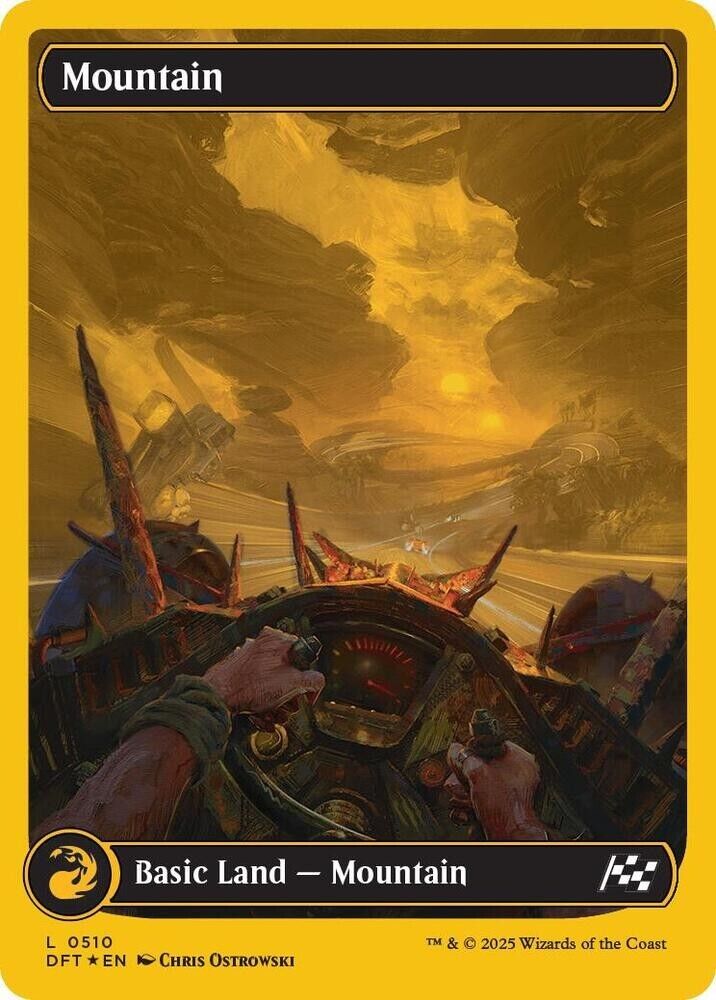 Mountain (0510) (First-Place Foil) Aetherdrift MTG