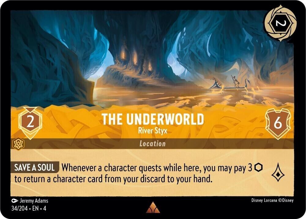 The Underworld River Styx Non-Foil Disney Lorcana