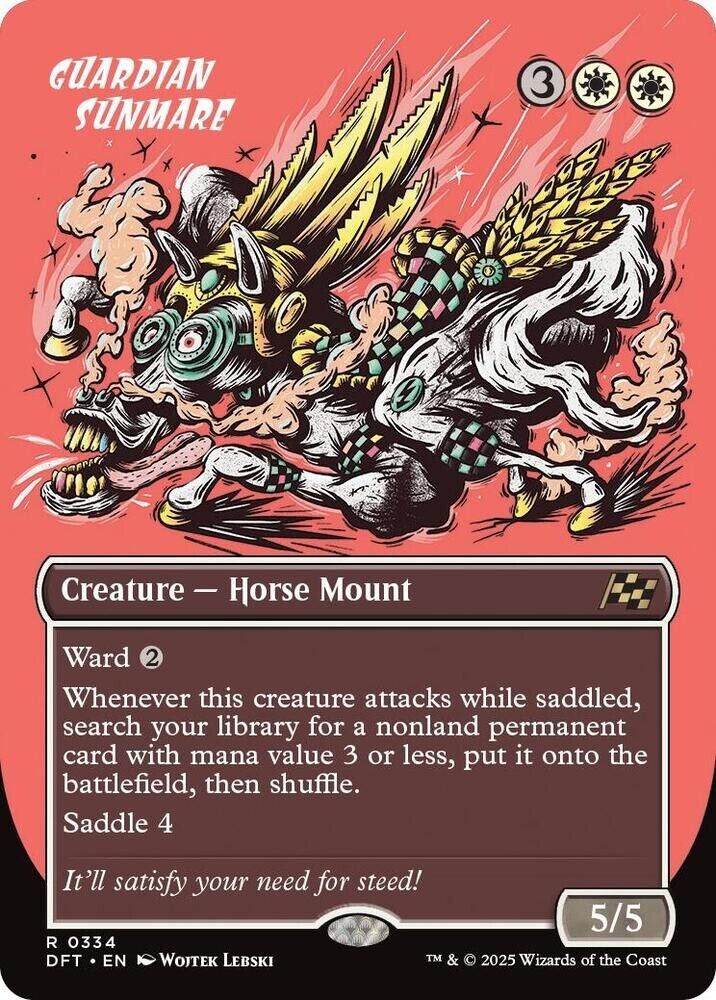 Guardian Sunmare (Borderless) (Non-Foil) MTG