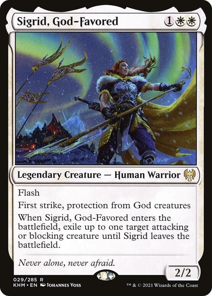Sigrid, God-Favored (Foil) MTG