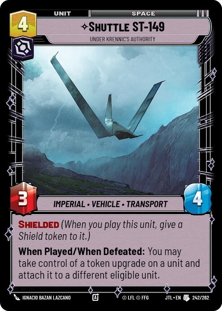 Shuttle ST-149 - Under Krennic's Authority (Non-Foil) JTL SWU