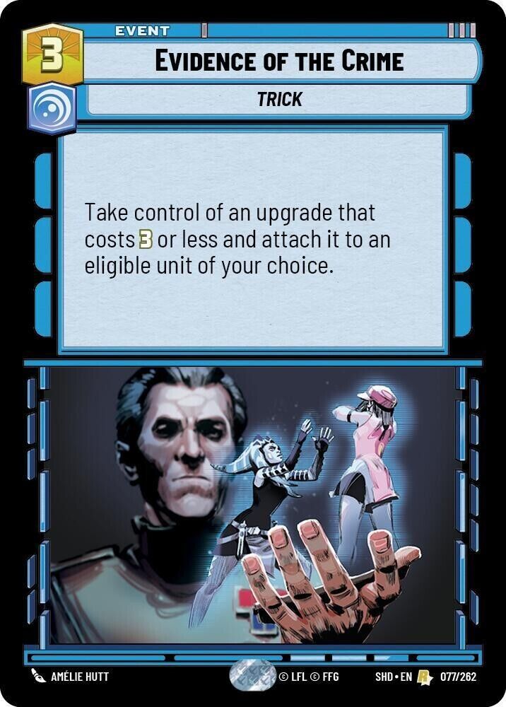 Evidence of the Crime (Hyperspace) (Foil) SWU