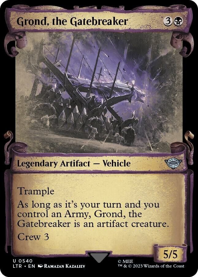 Grond, the Gatebreaker (Showcase Scrolls) (Non-Foil) MTG