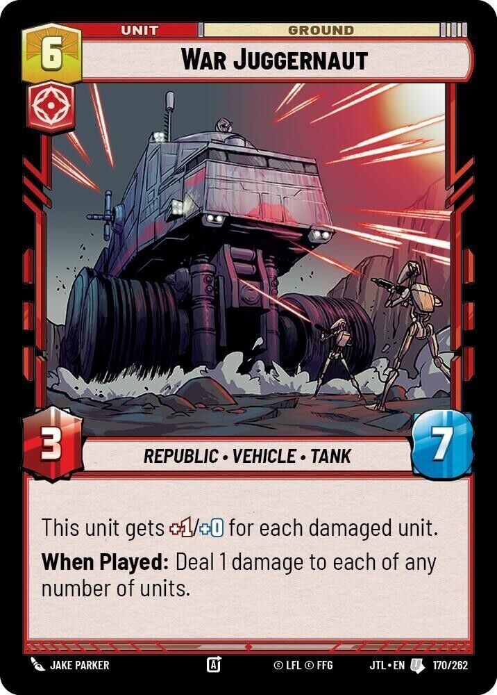 War Juggernaut (Non-Foil) JTL SWU