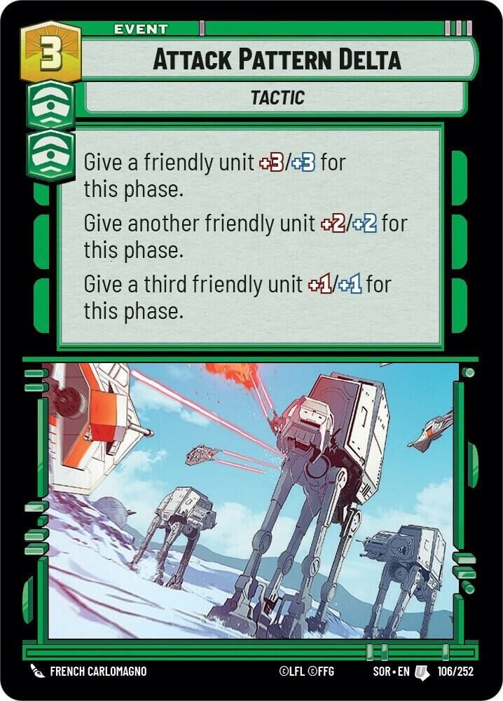 Attack Pattern Delta (Non-Foil) SWU