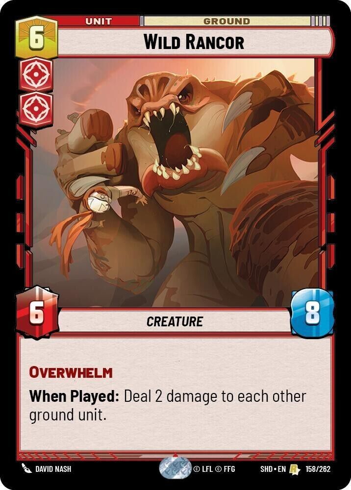 Wild Rancor (Non-Foil) SWU