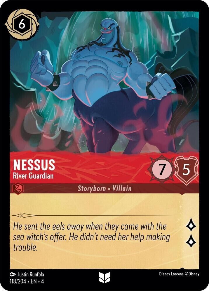 Nessus River Guardian Cold Foil Disney Lorcana 118/204