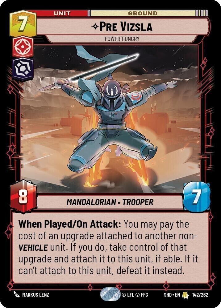 Pre Vizsla - Power Hungry (Non-Foil) SWU