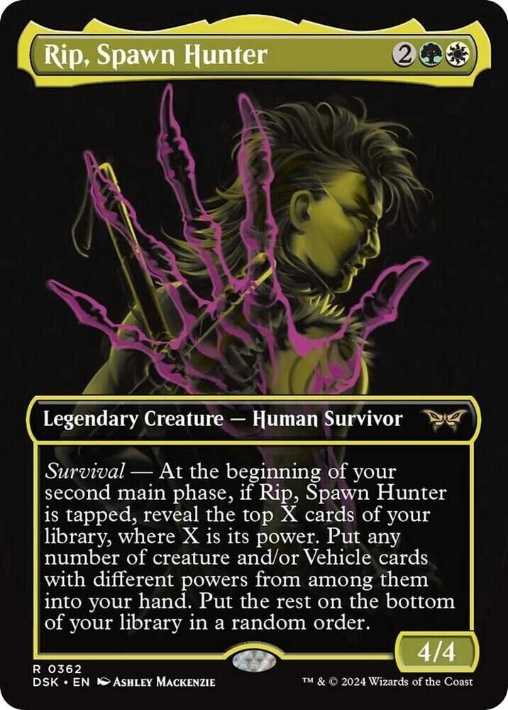 Rip, Spawn Hunter (Showcase) (Foil) MTG