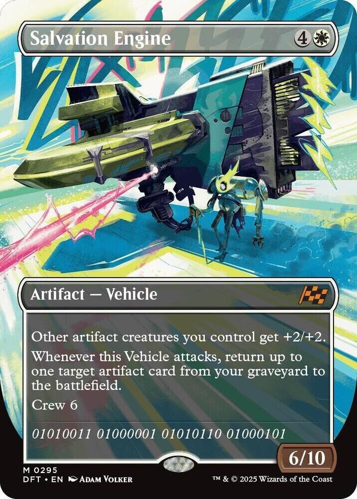 Salvation Engine (Borderless) (Non-Foil) Aetherdrift MTG