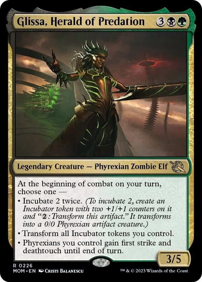 Glissa, Herald of Predation (Non-Foil) MTG