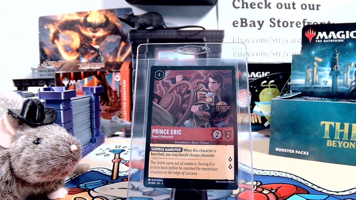 Prince Eric Expert Helmsman Cold Foil Disney Lorcana 121/204