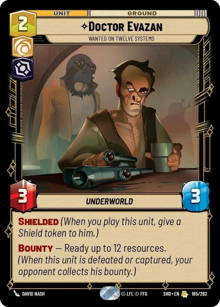 Doctor Evazan - Wanted on Twelve Systems (Non-Foil) SWU