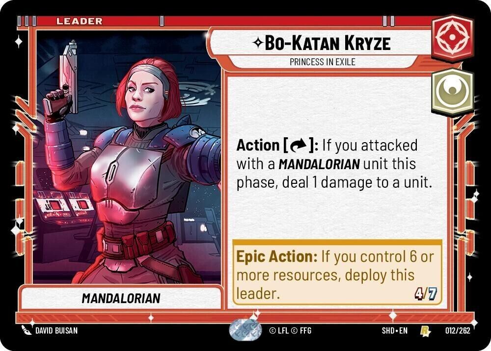 Bo-Katan Kryze - Princess in Exile (Non-Foil) SWU