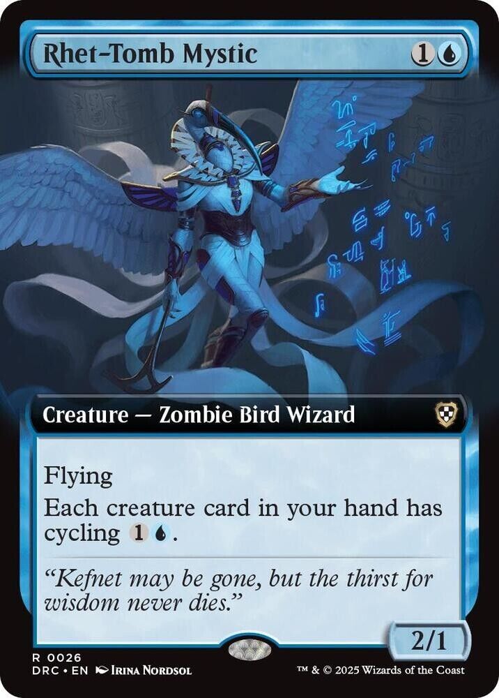 Rhet-Tomb Mystic (Extended Art) (Non-Foil) Aetherdrift MTG