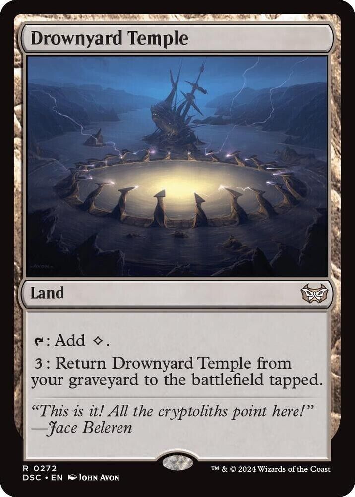 Drownyard Temple (Non-Foil) MTG