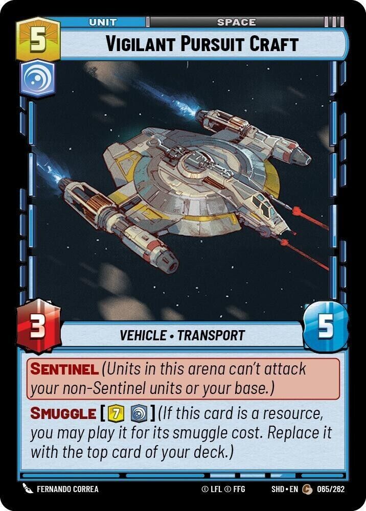 Vigilant Pursuit Craft (Foil) SWU