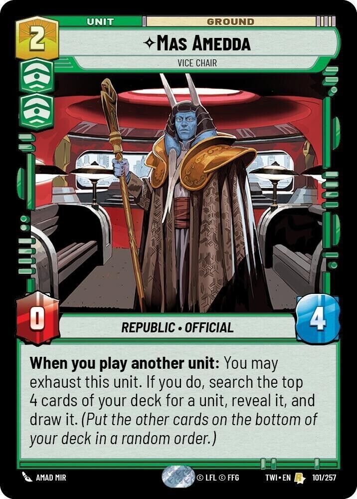 Mas Amedda - Vice Chair (Non-Foil) SWU