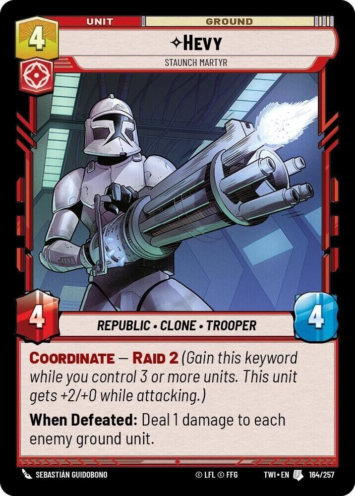 Hevy - Staunch Martyr (Non-Foil) SWU